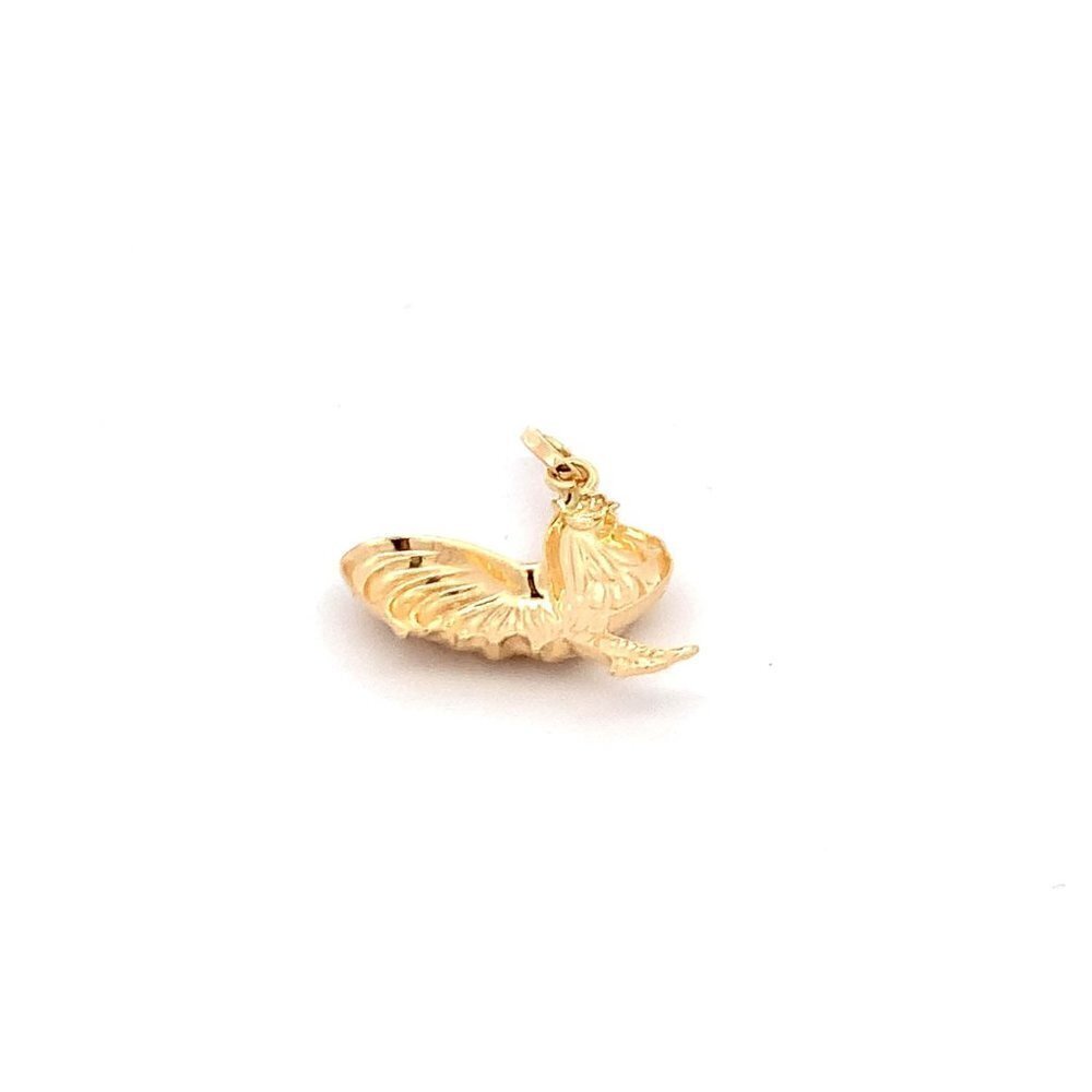 18K Yellow Gold Pendant Rooster Chicken 1.40 grams - Picture 2 of 13